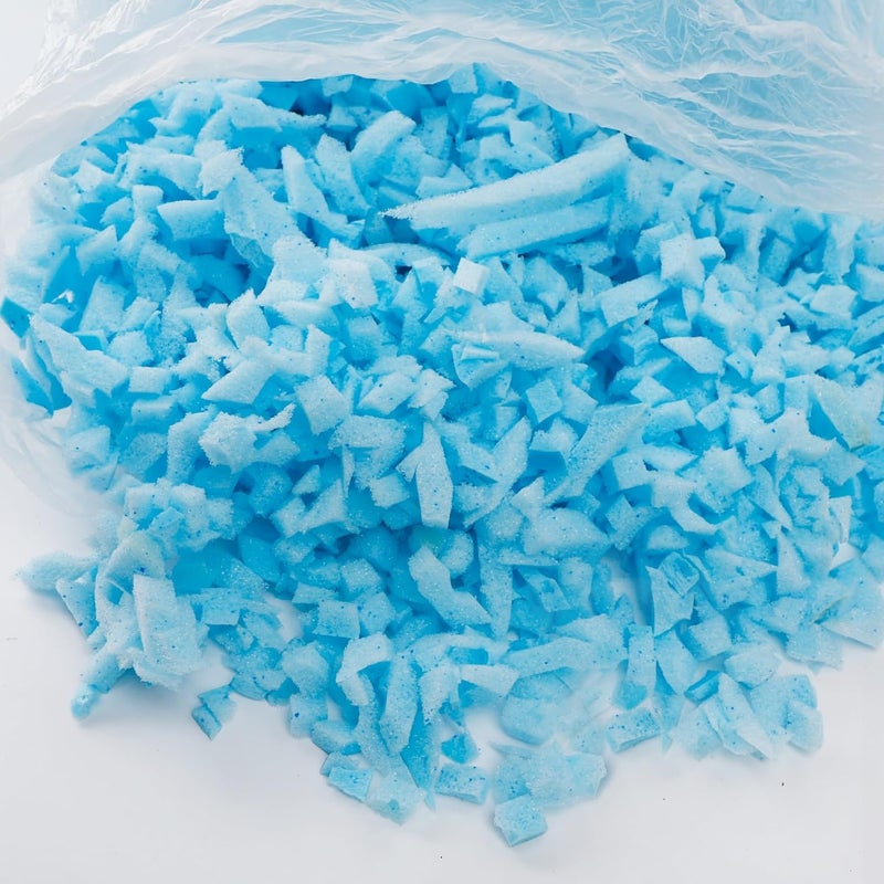 Dr.DuDu 2.5lbs Bean Bag Filler Foam, Shredded Gel Memory Foam Filling, Premium Soft and Comfortable Pillow Stuffing Foam for Couch Cushion Dog Bed Chair Arts Crafts Stuffed Animal - Image 4